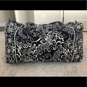 Twirly Bird Navy Vera Bradley Large Duffel